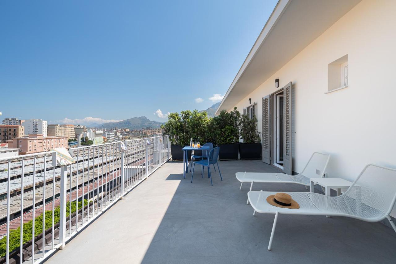 Attico 37 - Queen Room Con Terrazza Privata Palermo Bagian luar foto